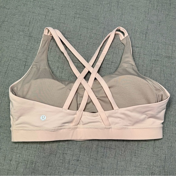 Lululemon Energy Sports Bra Strappy Back Size 12 - Picture 5 of 7